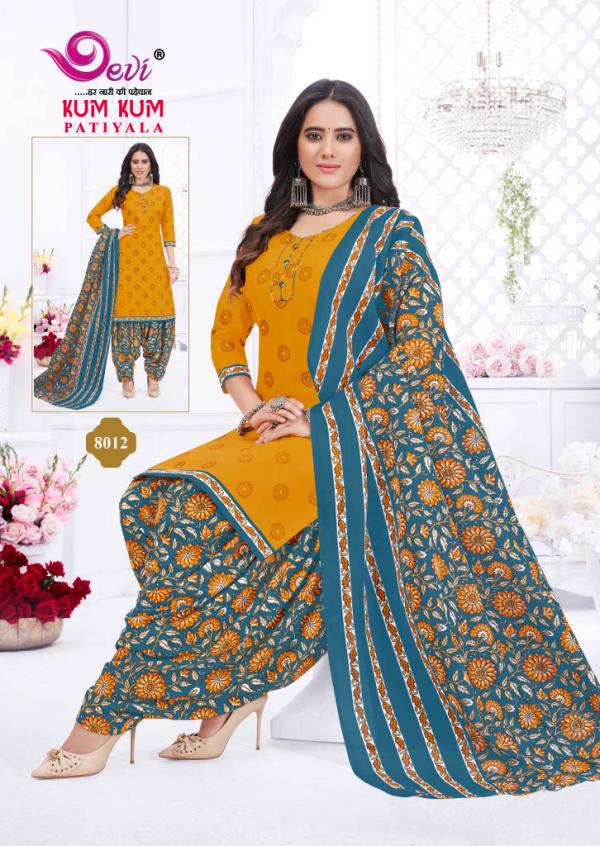 Devi KumKum Vol-8 Cotton Exclusive Designer Readymade Suit